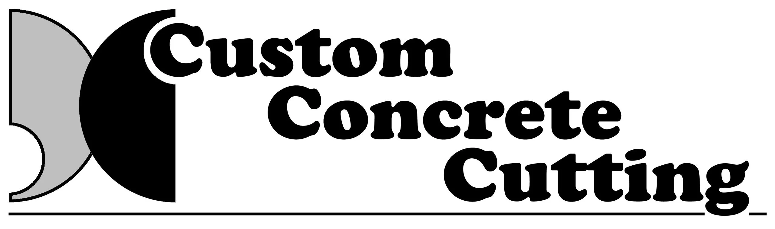 Custom Concrete Cutting Logo